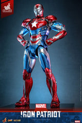 Marvel Comic Diecast Masterpiece Action Figure 1/6 Iron Patriot Hot Toys Exclusive 32 cm 913805