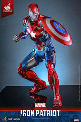 Marvel Comic Diecast Masterpiece Action Figure 1/6 Iron Patriot Hot Toys Exclusive 32 cm 913805