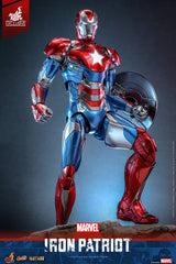 Marvel Comic Diecast Masterpiece Action Figure 1/6 Iron Patriot Hot Toys Exclusive 32 cm 913805