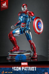 Marvel Comic Diecast Masterpiece Action Figure 1/6 Iron Patriot Hot Toys Exclusive 32 cm 913805