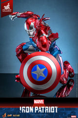 Marvel Comic Diecast Masterpiece Action Figure 1/6 Iron Patriot Hot Toys Exclusive 32 cm 913805