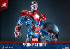 Marvel Comic Diecast Masterpiece Action Figure 1/6 Iron Patriot Hot Toys Exclusive 32 cm 913805