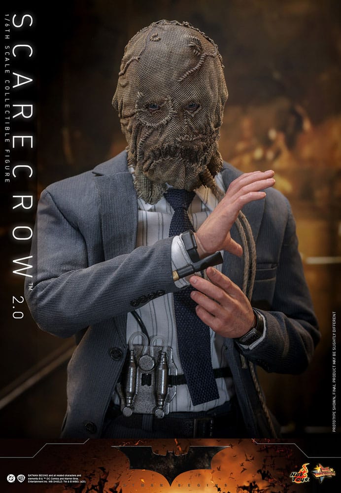 Batman Begins Movie Masterpiece Action Figure 1/6 Scarecrow 2.0 30 cm 4895228621450