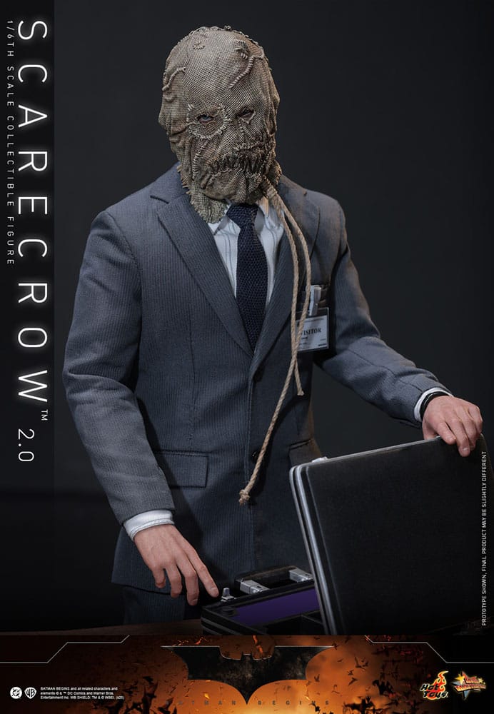 Batman Begins Movie Masterpiece Action Figure 1/6 Scarecrow 2.0 30 cm 4895228621450