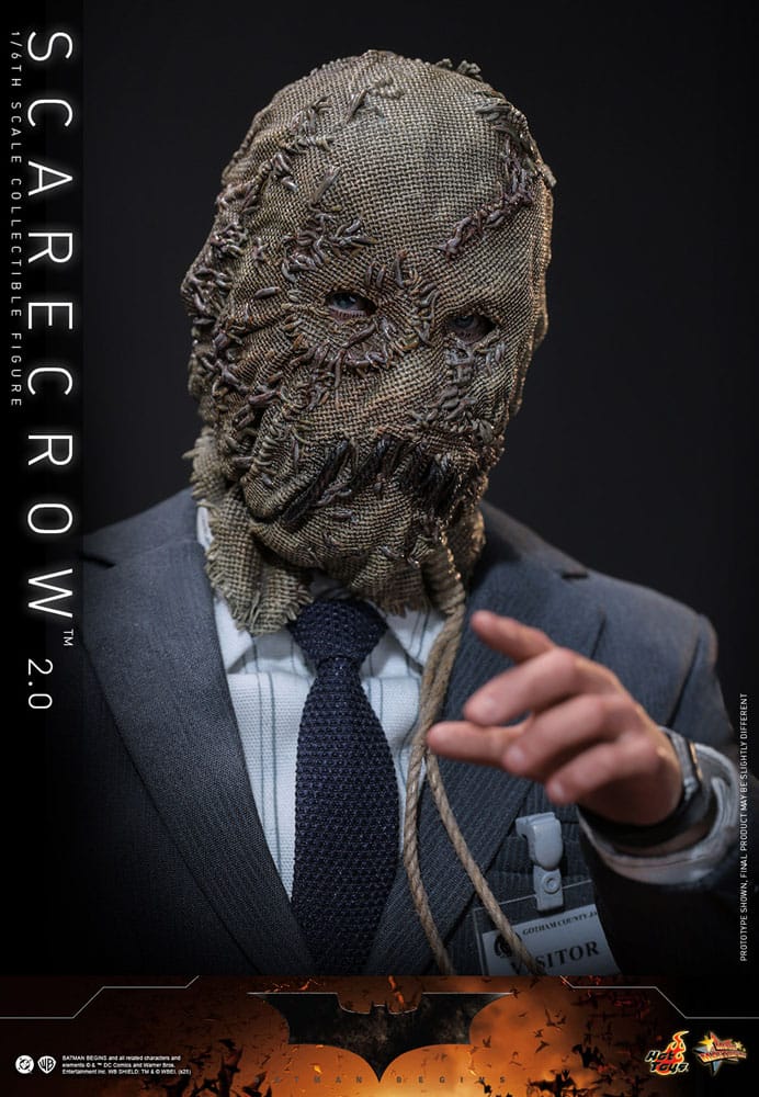 Batman Begins Movie Masterpiece Action Figure 1/6 Scarecrow 2.0 30 cm 4895228621450