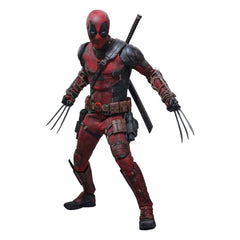 Deadpool & Wolverine Movie Masterpiece Action Figure 1/6 Deadpool (Battling Version) 31 cm 4895228620347