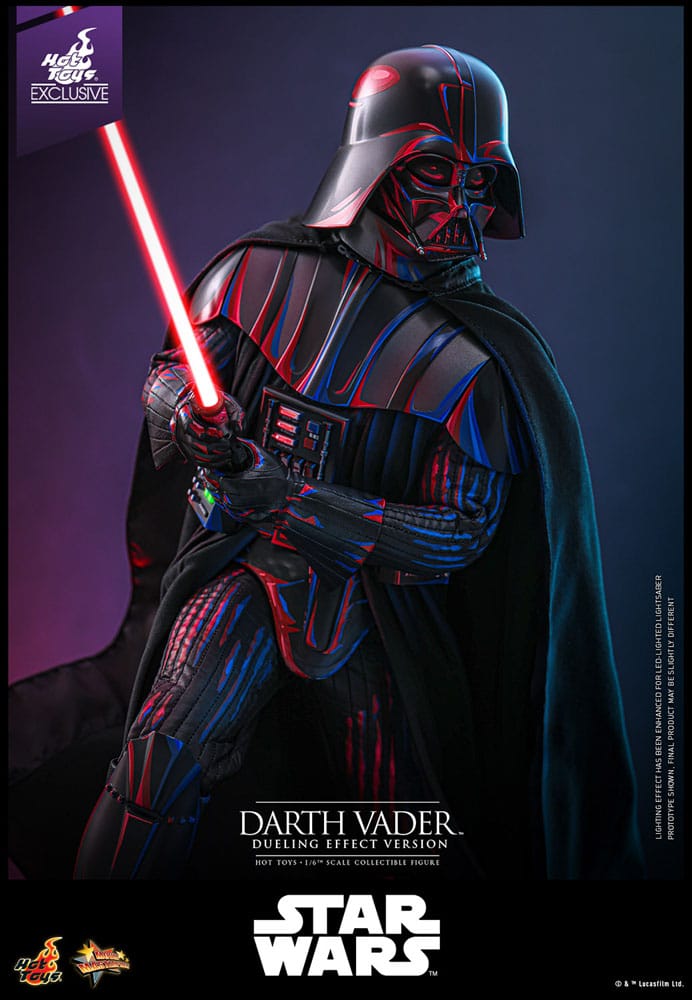 Star Wars Movie Masterpiece Action Figure 1/6 Darth Vader (Dueling Effect Version) Hot Toys Exclusive 35 cm 4895228620224