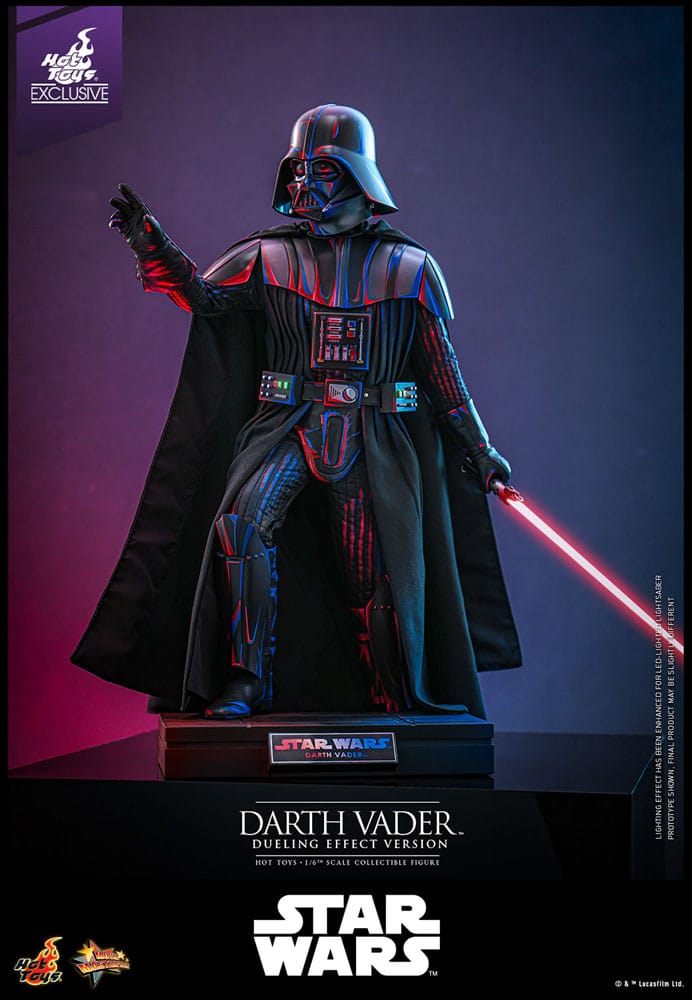 Star Wars Movie Masterpiece Action Figure 1/6 Darth Vader (Dueling Effect Version) Hot Toys Exclusive 35 cm 4895228620224