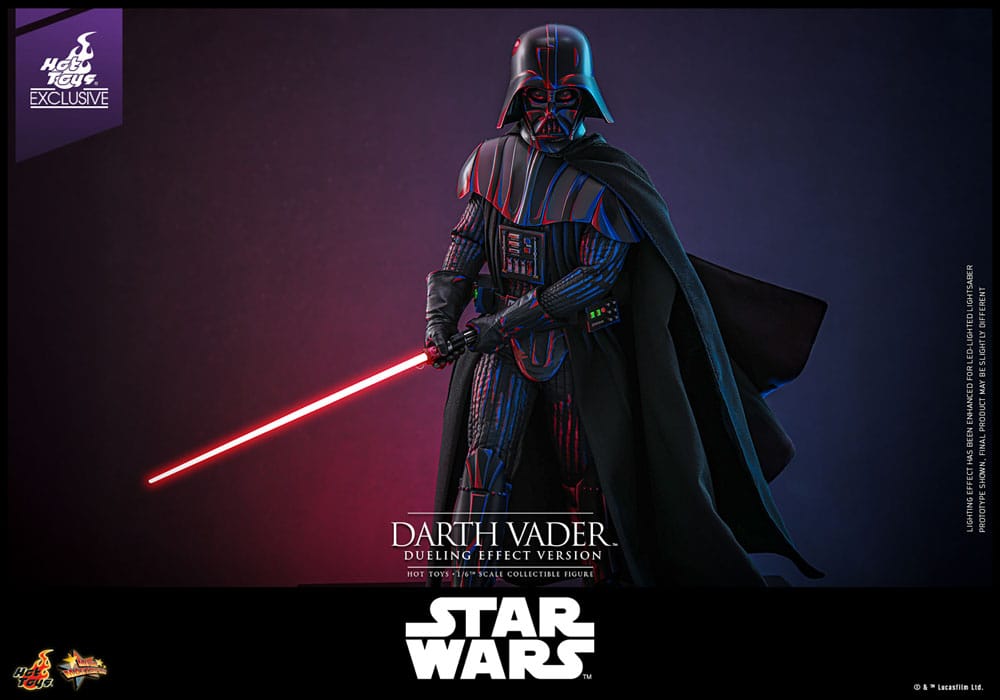 Star Wars Movie Masterpiece Action Figure 1/6 Darth Vader (Dueling Effect Version) Hot Toys Exclusive 35 cm 4895228620224