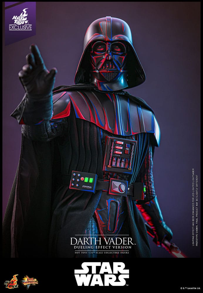 Star Wars Movie Masterpiece Action Figure 1/6 Darth Vader (Dueling Effect Version) Hot Toys Exclusive 35 cm 4895228620224