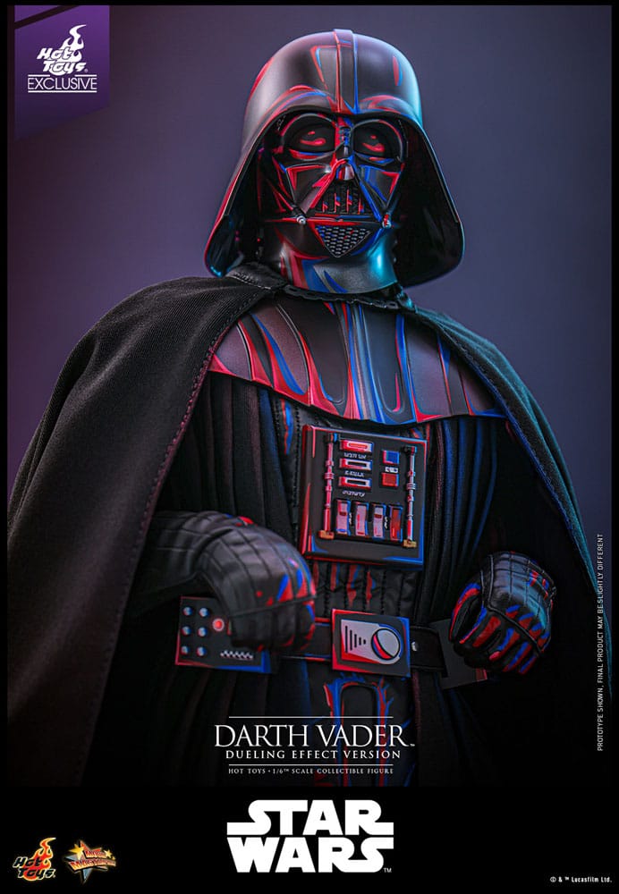 Star Wars Movie Masterpiece Action Figure 1/6 Darth Vader (Dueling Effect Version) Hot Toys Exclusive 35 cm 4895228620224