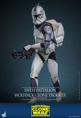 Star Wars The Clone Wars Action Figure 1/6 104th Battalion Wolfpack Clone Trooper Deluxe Version 30 cm 4895228620514