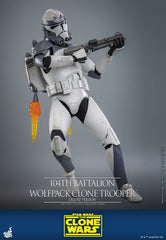 Star Wars The Clone Wars Action Figure 1/6 104th Battalion Wolfpack Clone Trooper Deluxe Version 30 cm 4895228620514