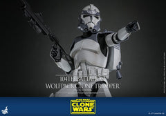 Star Wars The Clone Wars Action Figure 1/6 104th Battalion Wolfpack Clone Trooper Deluxe Version 30 cm 4895228620514