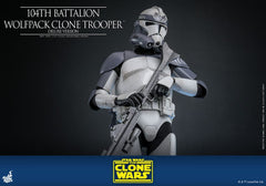 Star Wars The Clone Wars Action Figure 1/6 104th Battalion Wolfpack Clone Trooper Deluxe Version 30 cm 4895228620514