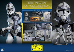 Star Wars The Clone Wars Action Figure 1/6 104th Battalion Wolfpack Clone Trooper Deluxe Version 30 cm 4895228620514