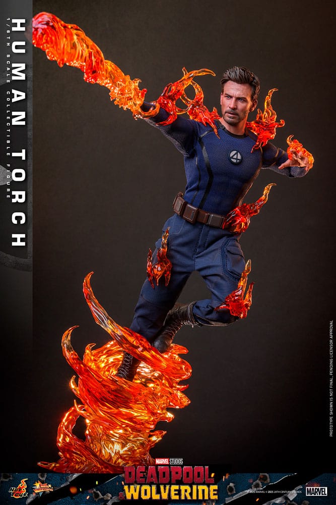 Deadpool & Wolverine Movie Masterpiece Action Figure 1/6 Human Torch 31 cm 914100