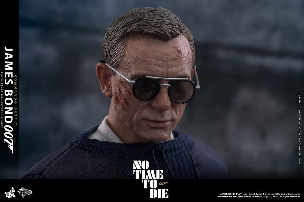 No Time To Die Movie Masterpiece Action Figure 1/6 James Bond (Commando Outfit) Hot Toys Exclusive 30 cm 4895228621603