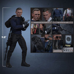 No Time To Die Movie Masterpiece Action Figure 1/6 James Bond (Commando Outfit) Hot Toys Exclusive 30 cm 4895228621603