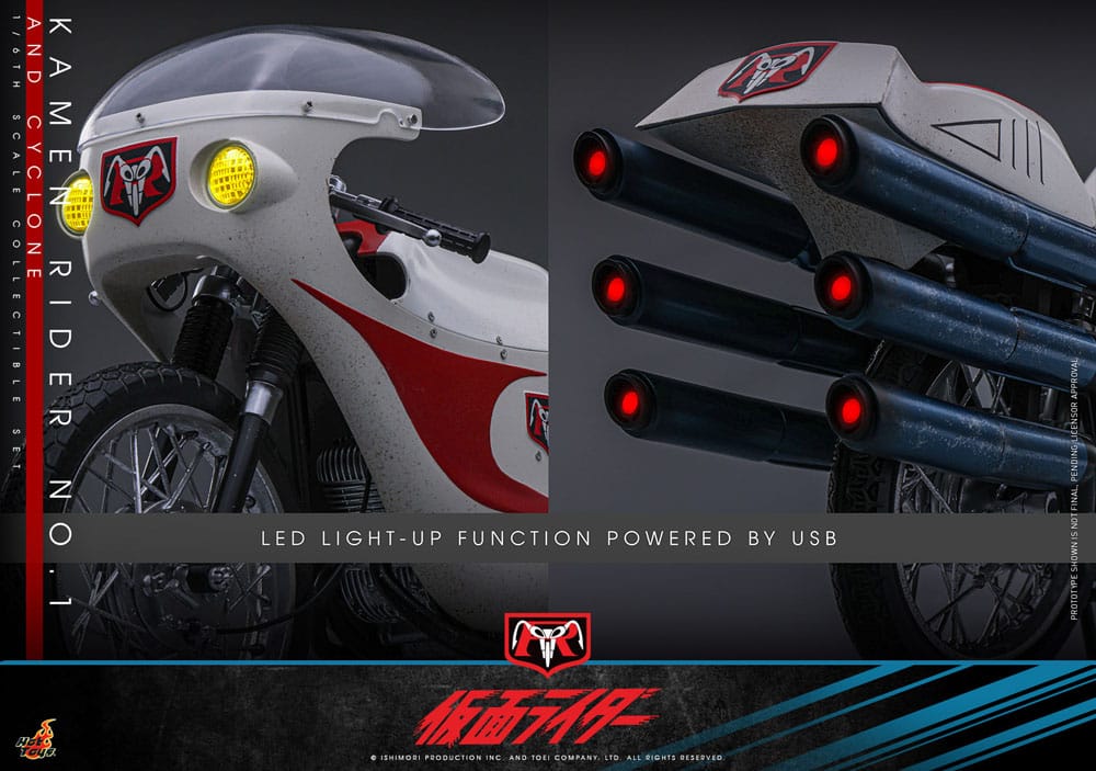 Kamen Rider 1/6 Kamen Rider No. 1 and Cylone 30 cm 4895228620774