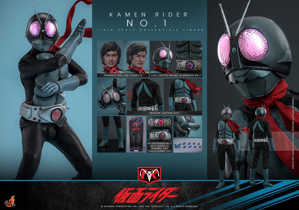 Kamen Rider 1/6 Kamen Rider No. 1 30 cm 4895228620736