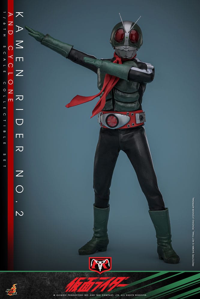 Kamen Rider 1/6 Kamen Rider No. 2 and Cylone 30 cm 4895228620781