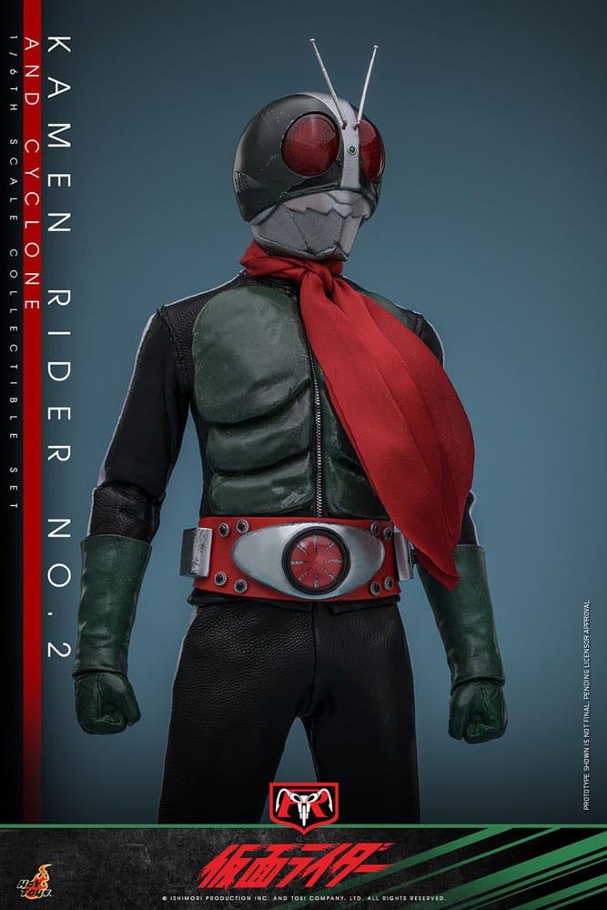 Kamen Rider 1/6 Kamen Rider No. 2 and Cylone 30 cm 4895228620781