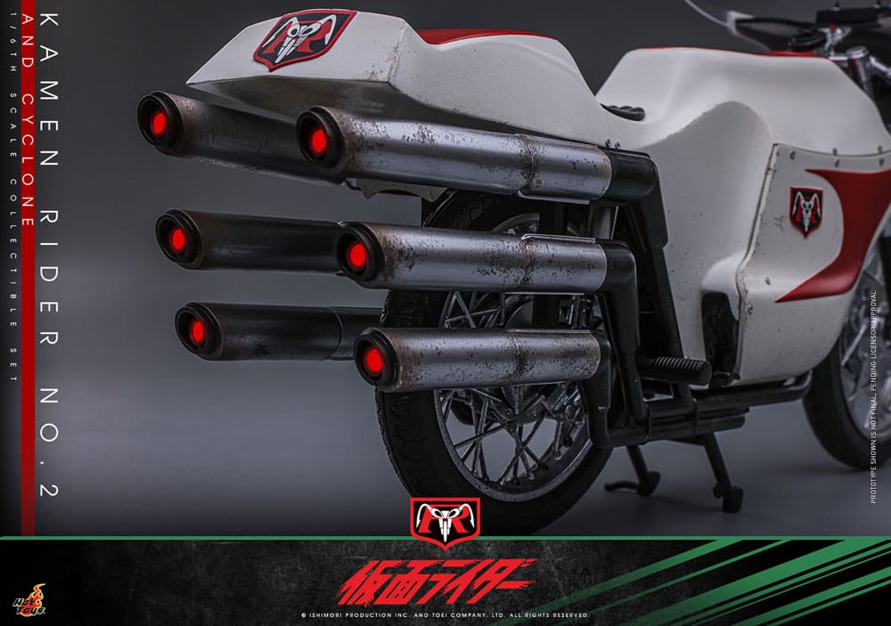 Kamen Rider 1/6 Kamen Rider No. 2 and Cylone 30 cm 4895228620781