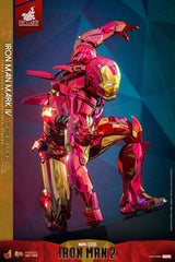 Iron Man Movie Masterpiece Diecast Action Figure 1/6 Iron Man Mark VI (Fractal Armor) Hot Toys Exclusive 33 cm 4895228620613