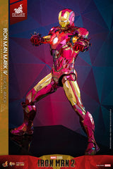 Iron Man Movie Masterpiece Diecast Action Figure 1/6 Iron Man Mark VI (Fractal Armor) Hot Toys Exclusive 33 cm 4895228620613