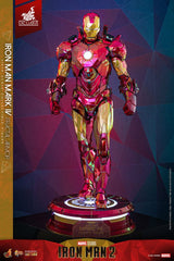 Iron Man Movie Masterpiece Diecast Action Figure 1/6 Iron Man Mark VI (Fractal Armor) Hot Toys Exclusive 33 cm 4895228620613