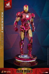 Iron Man Movie Masterpiece Diecast Action Figure 1/6 Iron Man Mark VI (Fractal Armor) Hot Toys Exclusive 33 cm 4895228620613