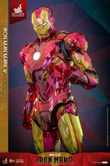 Iron Man Movie Masterpiece Diecast Action Figure 1/6 Iron Man Mark VI (Fractal Armor) Hot Toys Exclusive 33 cm 4895228620613