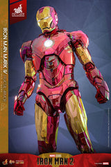 Iron Man Movie Masterpiece Diecast Action Figure 1/6 Iron Man Mark VI (Fractal Armor) Hot Toys Exclusive 33 cm 4895228620613