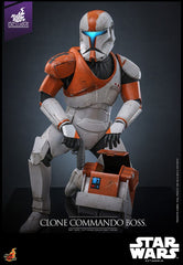 Star Wars: The Clone Wars Action Figure 1/6 Clone Commando Boss Hot Toys Exclusive 30 cm 4895228620972