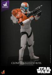 Star Wars: The Clone Wars Action Figure 1/6 Clone Commando Boss Hot Toys Exclusive 30 cm 4895228620972