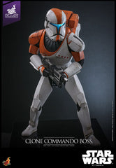Star Wars: The Clone Wars Action Figure 1/6 Clone Commando Boss Hot Toys Exclusive 30 cm 4895228620972