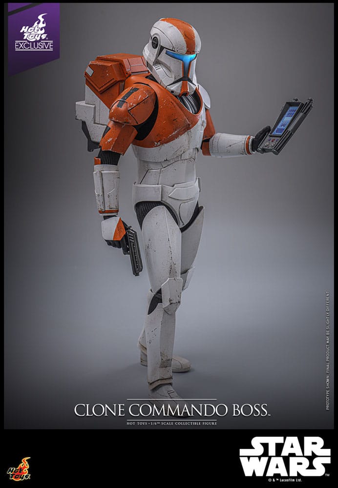 Star Wars: The Clone Wars Action Figure 1/6 Clone Commando Boss Hot Toys Exclusive 30 cm 4895228620972