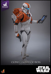Star Wars: The Clone Wars Action Figure 1/6 Clone Commando Boss Hot Toys Exclusive 30 cm 4895228620972