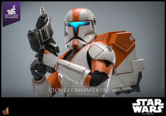Star Wars: The Clone Wars Action Figure 1/6 Clone Commando Boss Hot Toys Exclusive 30 cm 4895228620972