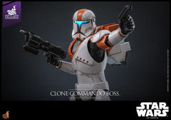 Star Wars: The Clone Wars Action Figure 1/6 Clone Commando Boss Hot Toys Exclusive 30 cm 4895228620972