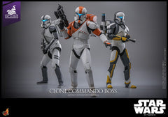 Star Wars: The Clone Wars Action Figure 1/6 Clone Commando Boss Hot Toys Exclusive 30 cm 4895228620972