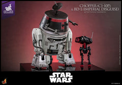 Star Wars Action Figure Set 1/6 Chopper (C1-10P&trade) & BD-1&trade (Imperial Disguise) 18 cm & 8 cm 4895228620989