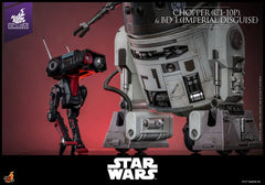 Star Wars Action Figure Set 1/6 Chopper (C1-10P&trade) & BD-1&trade (Imperial Disguise) 18 cm & 8 cm 4895228620989