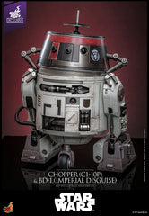 Star Wars Action Figure Set 1/6 Chopper (C1-10P&trade) & BD-1&trade (Imperial Disguise) 18 cm & 8 cm 4895228620989