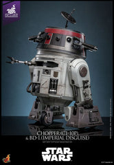Star Wars Action Figure Set 1/6 Chopper (C1-10P&trade) & BD-1&trade (Imperial Disguise) 18 cm & 8 cm 4895228620989