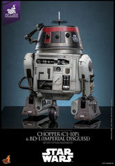Star Wars Action Figure Set 1/6 Chopper (C1-10P&trade) & BD-1&trade (Imperial Disguise) 18 cm & 8 cm 4895228620989