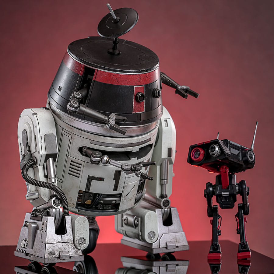 Star Wars Action Figure Set 1/6 Chopper (C1-10P&trade) & BD-1&trade (Imperial Disguise) 18 cm & 8 cm 4895228620989