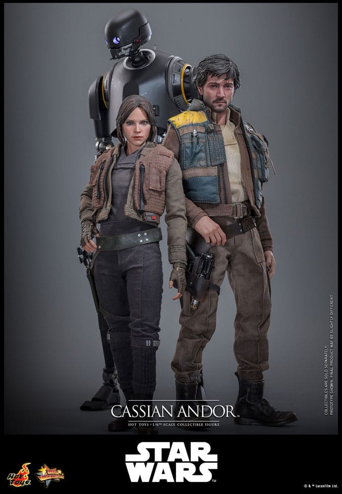 Rogue One: A Star Wars Story Action Figure 1/6 Cassian Andor 30 cm 4895228621542