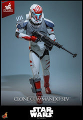 Star Wars: The Clone Wars Television Masterpiece Action Figure 1/6 Clone Commando Sev (Hot Toys Exclusive) 30 cm 4895228625595